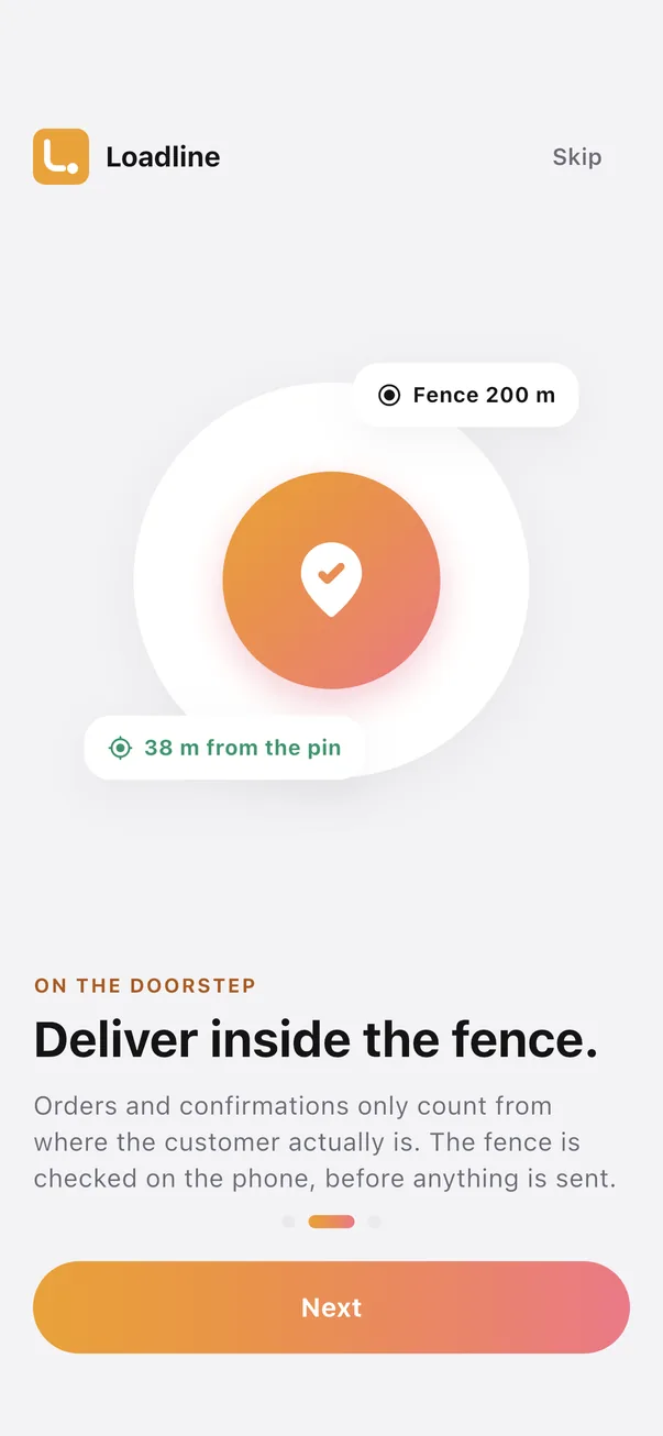 Inside the fence